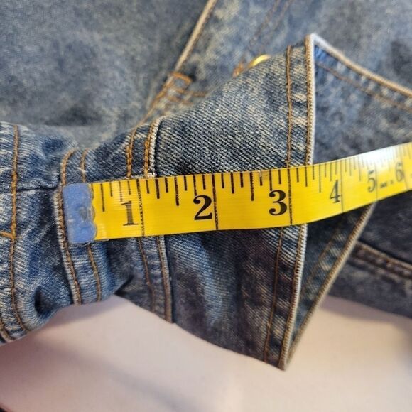 Jaxie's New York Appeal Vintage High Rise Waisted Jean Denim Shorts 80's - Picture 8 of 12